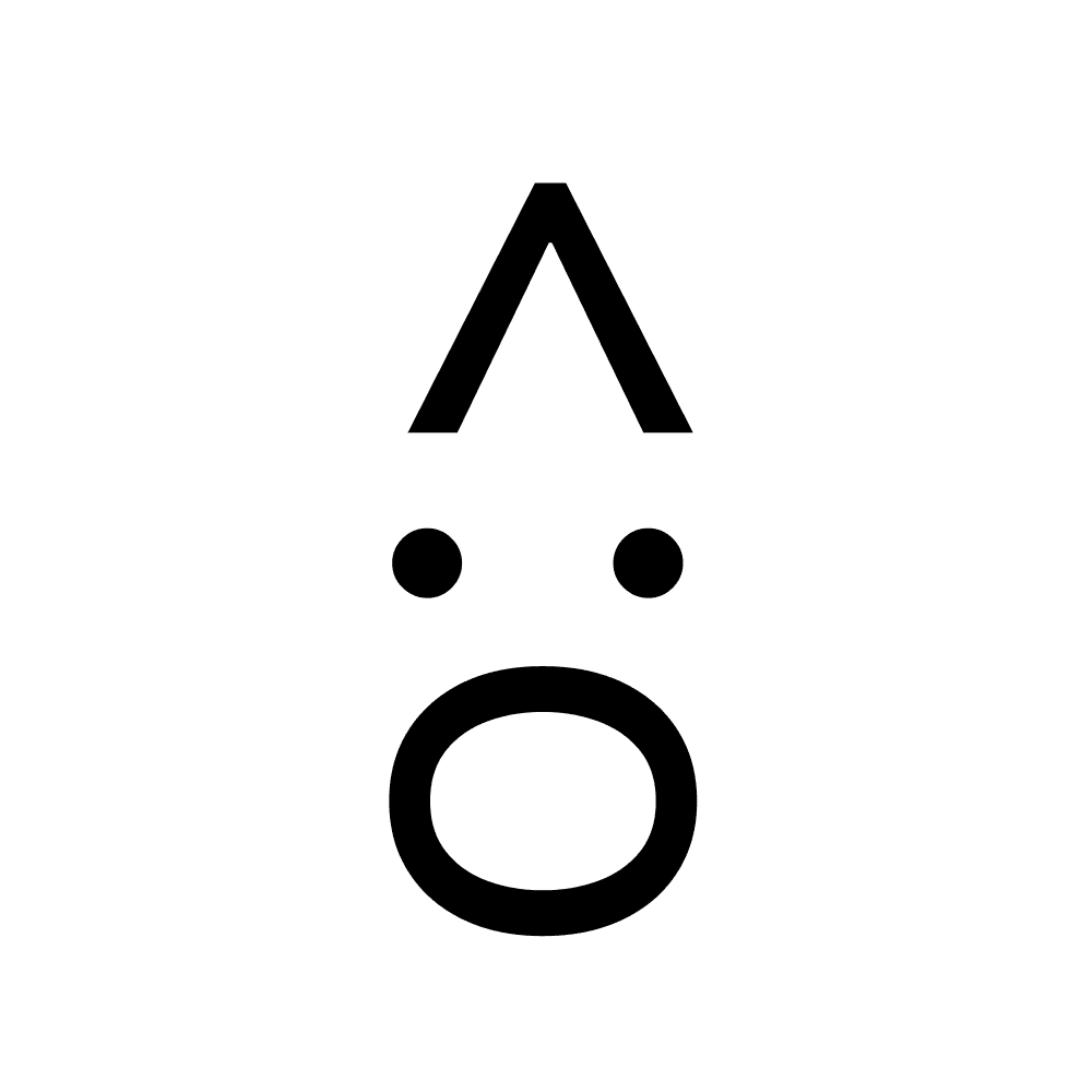 <:O
